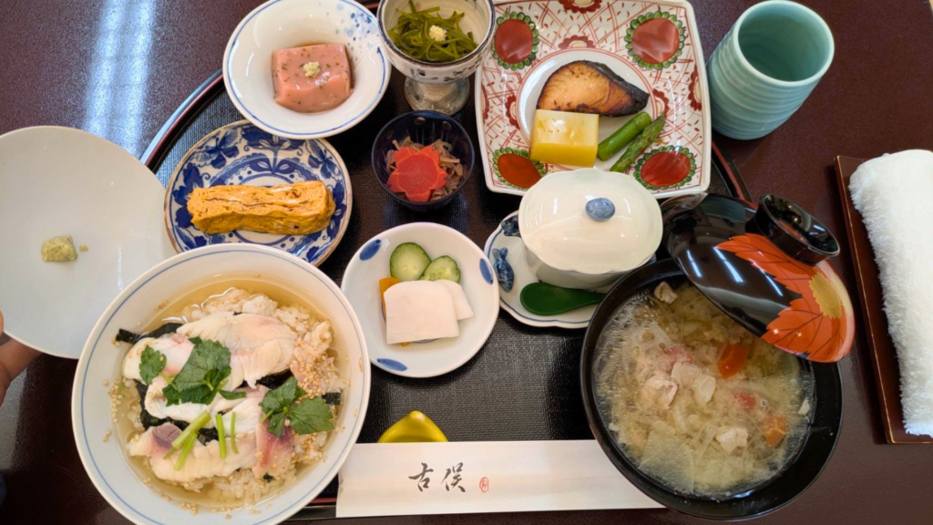 贅沢ランチ, 日本料理古俣