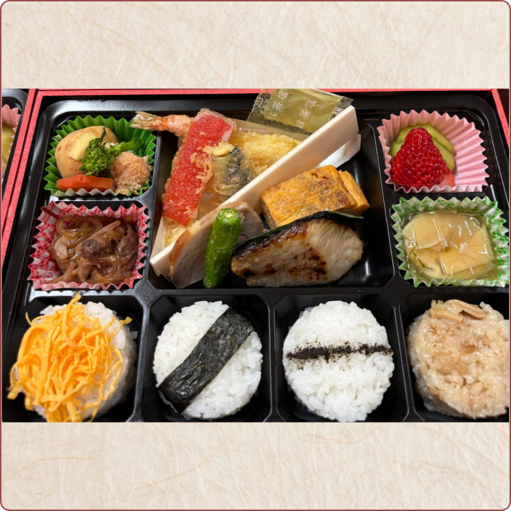 会席弁当 　菫(すみれ), 日本料理古俣