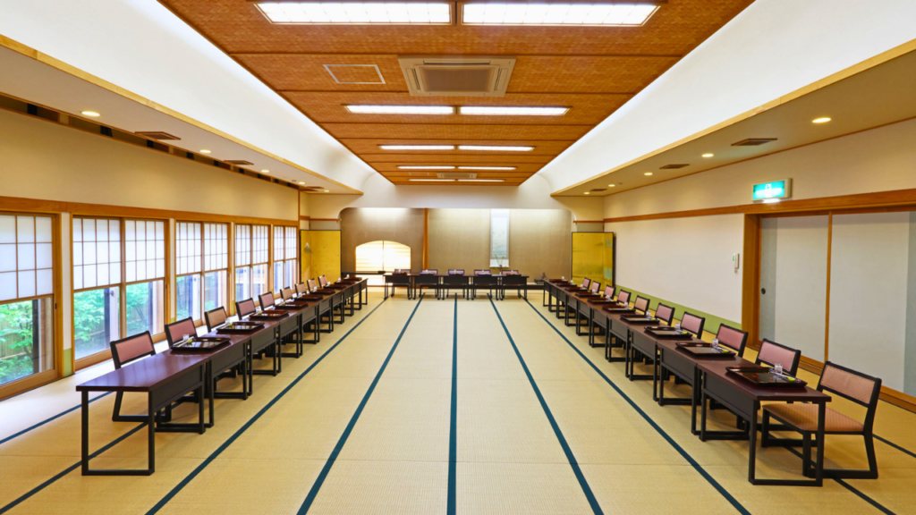 1階, 大広間「萌黄」, 日本料理古俣